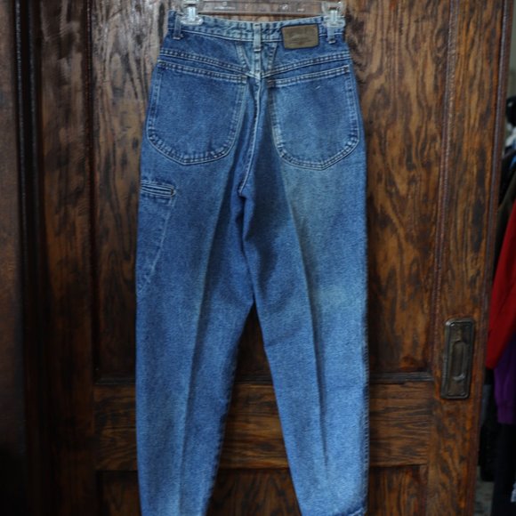 VINTAGE Forenza Authentic Sportswear High Waist Jeans 80s Size 6 Ankle Length - Picture 6 of 7